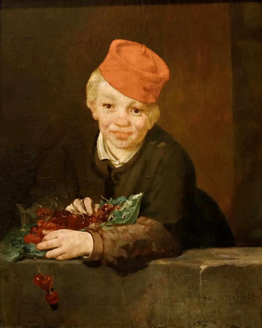 Kirazlı Çocuk - Édouard Manet