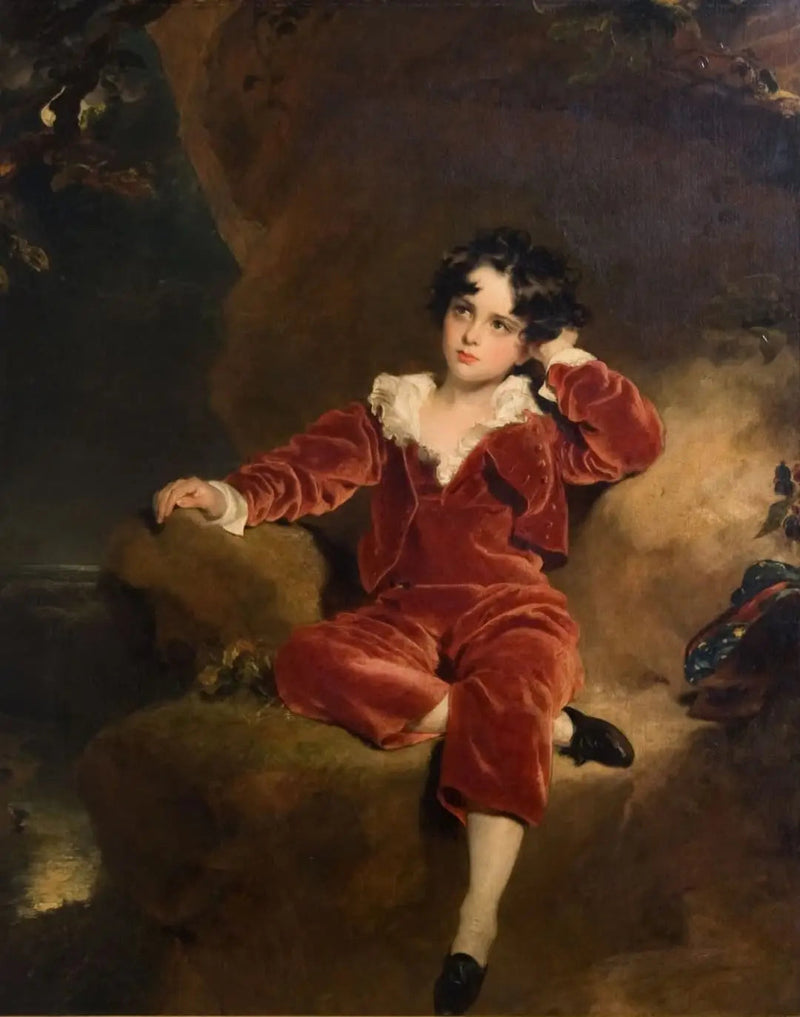 Kırmızı Çocuk - Thomas Lawrence