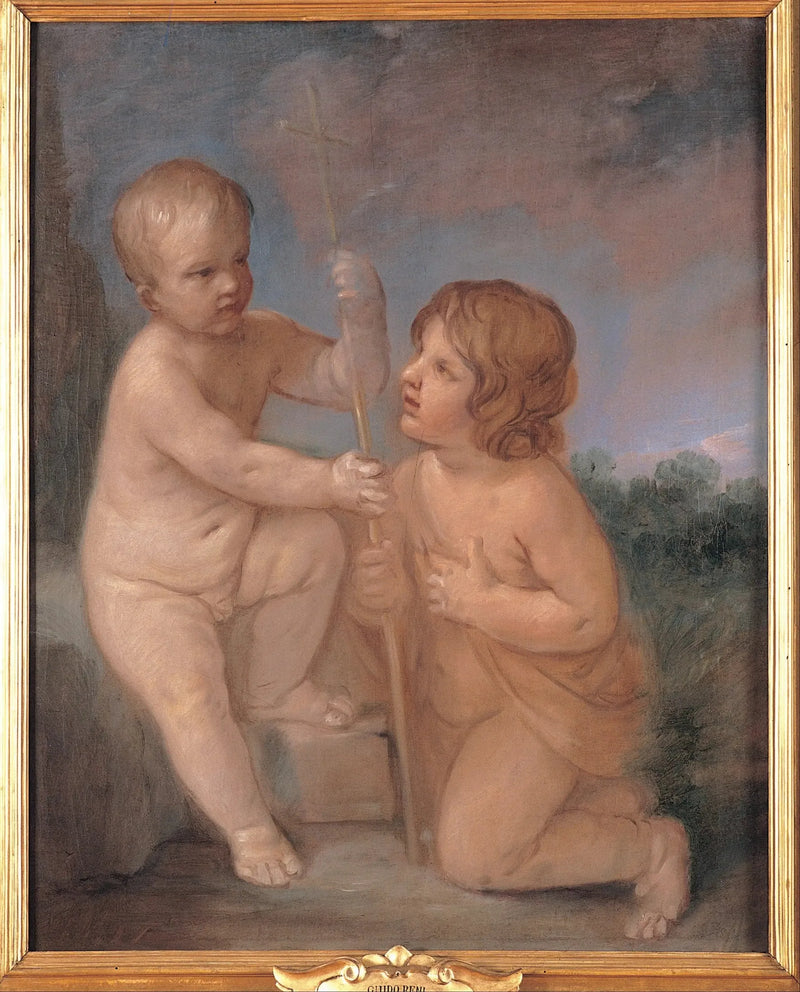 İsa Çocuk ve Aziz Yuhanna - Guido Reni