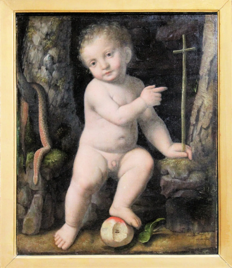 İsa Çocuk, Dünyanın Kurtarıcısı - Bernardino Luini