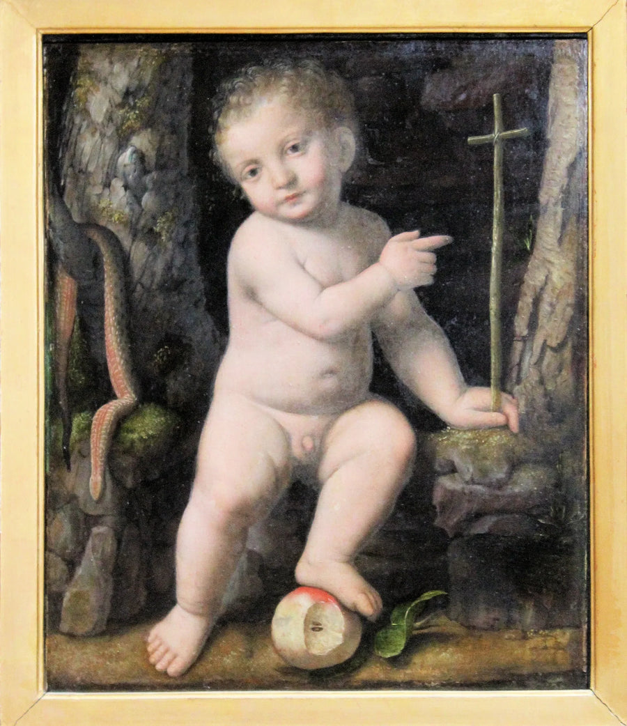 İsa Çocuk, Dünyanın Kurtarıcısı - Bernardino Luini