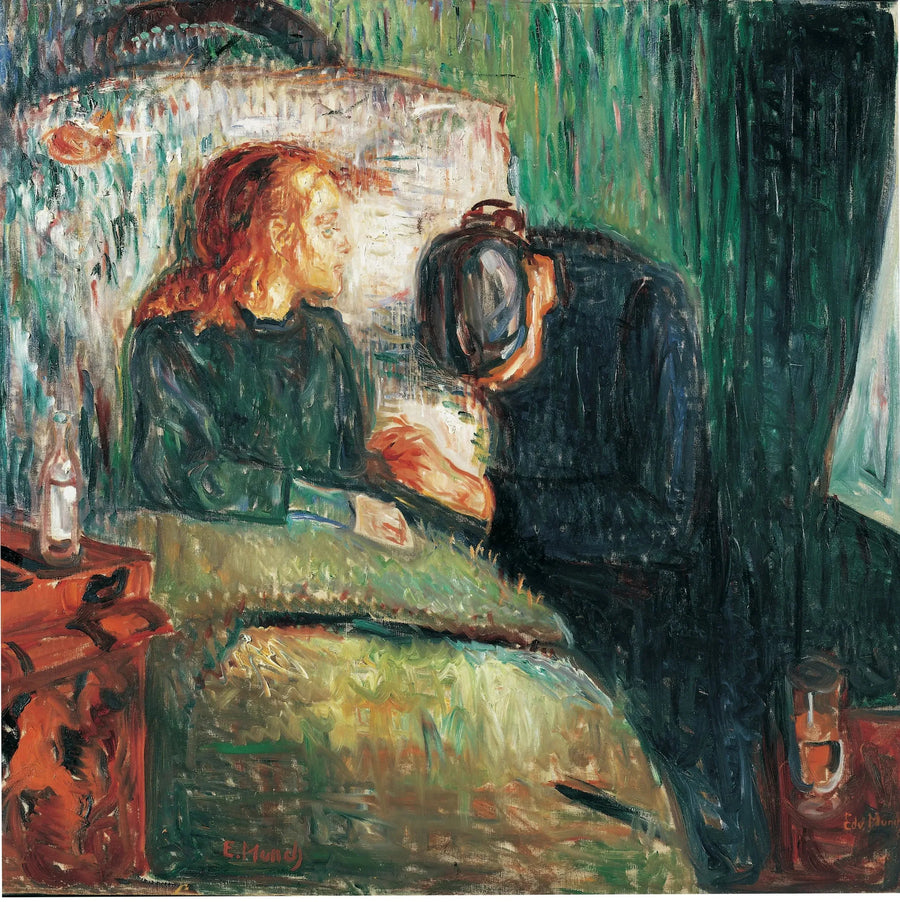 Hasta Çocuk - Edvard Munch