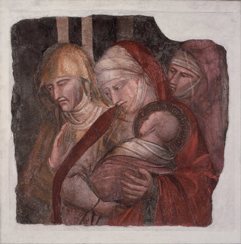 Aziz Yahya Çocuk, Zacharias'a Sunuluyor - Spinello Aretino