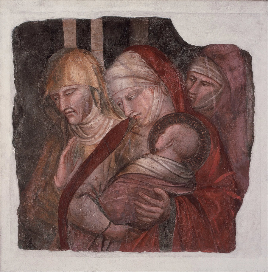 Aziz Yahya Çocuk, Zacharias'a Sunuluyor - Spinello Aretino