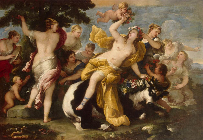 Avrupa'nın Kaçırılması - Luca Giordano