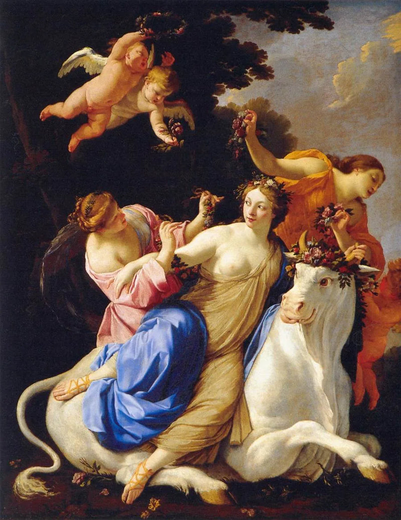 Avrupa'nın Kaçırılması - Simon Vouet