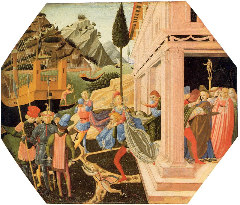 Hélène'nin Kaçırılması - Zanobi Strozzi