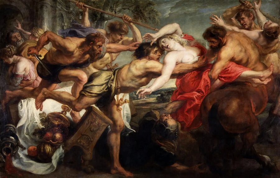 Hippodamie'nin Kaçırılması - Peter Paul Rubens