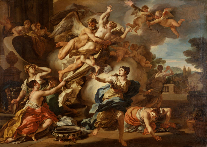 Orithyia'nın Alınması - Francesco Solimena