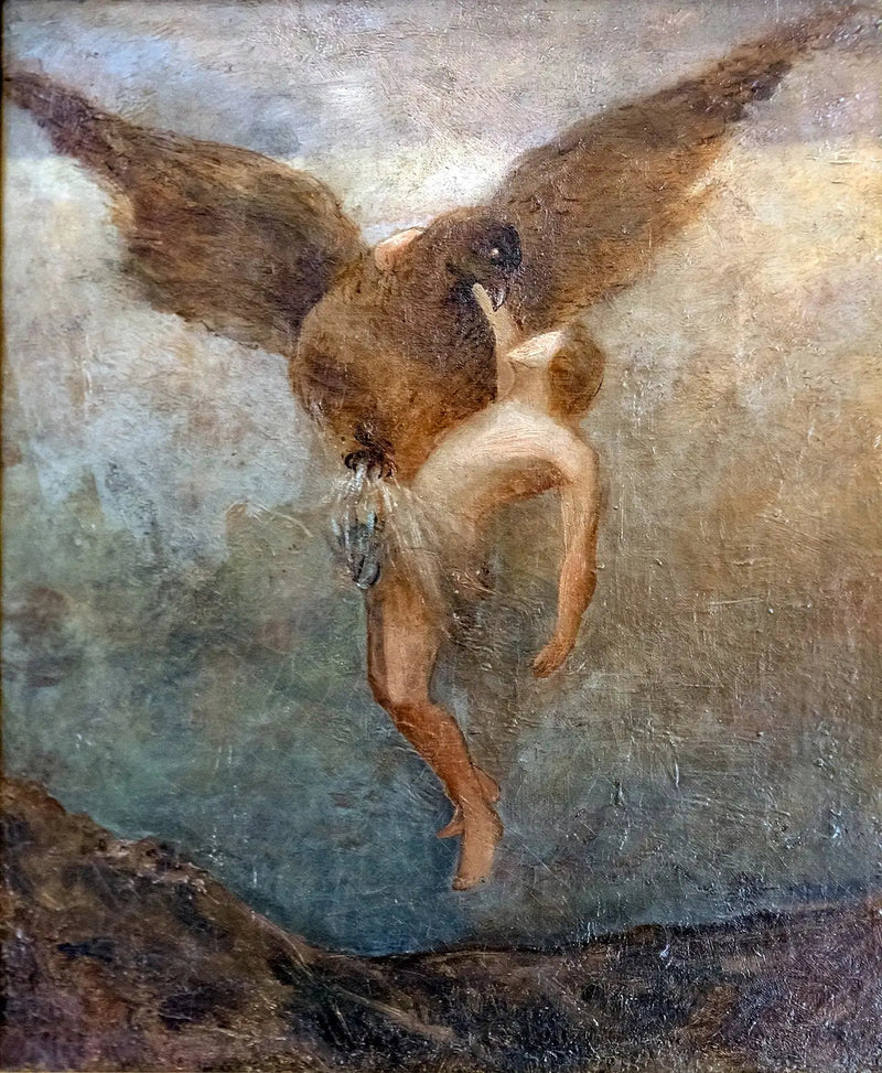 Ganymed'in Kaçırılması - Odilon Redon
