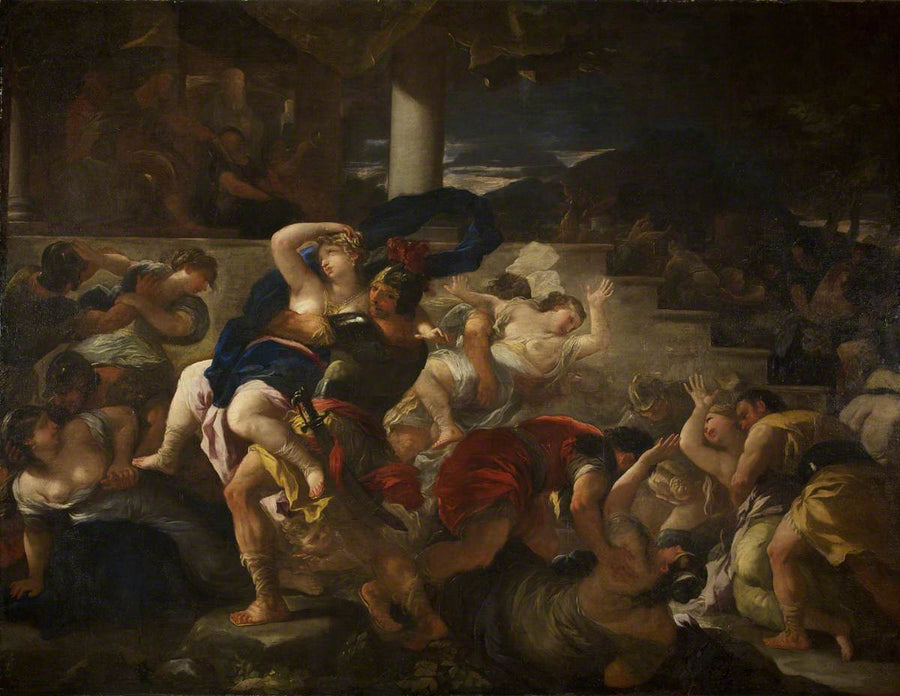 Sabine Kadınlarının Kaçırılması - Luca Giordano