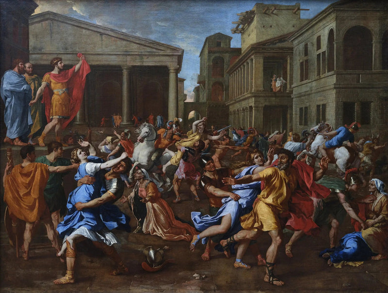 Sabine Kadınlarının Kaçırılması - Nicolas Poussin