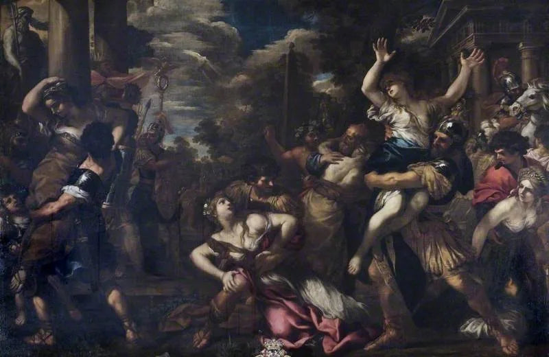 Sabine Kadınların Kaçırılması - Pietro da Cortona
