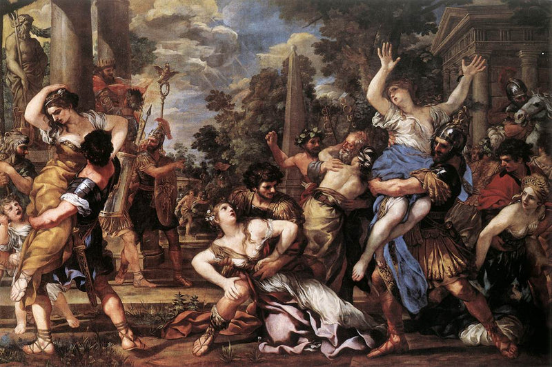 Sabine Kadınların Kaçırılması - Pietro da Cortona