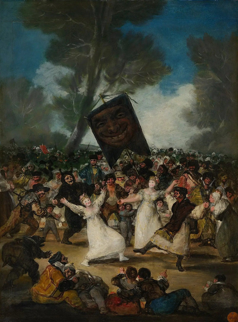 Sardalya Gömme - Francisco de Goya