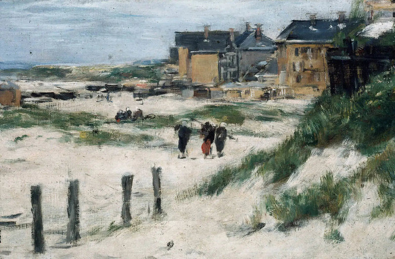 Berck Girişi - Eugène Boudin