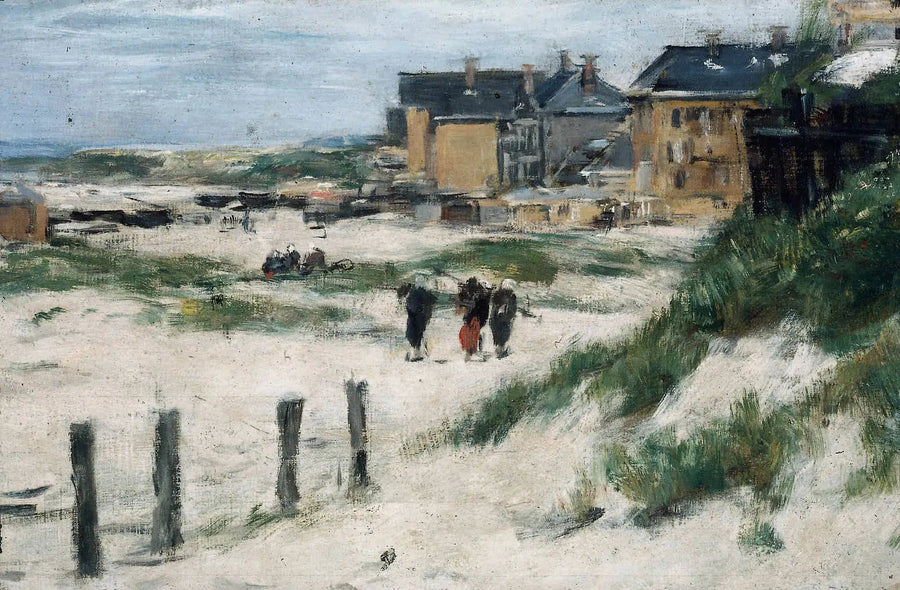 Berck Girişi - Eugène Boudin