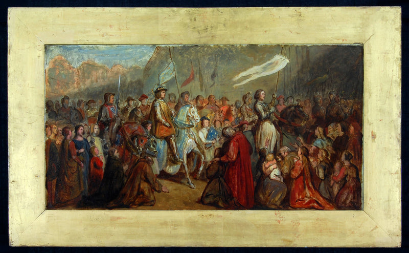 Jeanne d'Arc ve Charles VII'in Reims'e Girişi - Ary Scheffer