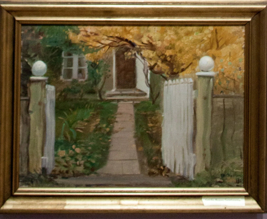 Bahçemizin Girişi - Anna Ancher