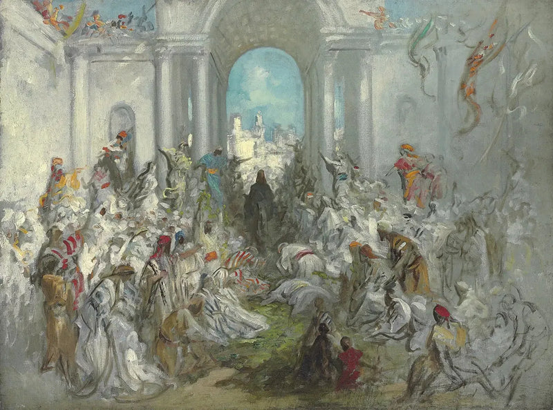 İsa'nın Kudüs'e Girişi - Gustave Doré