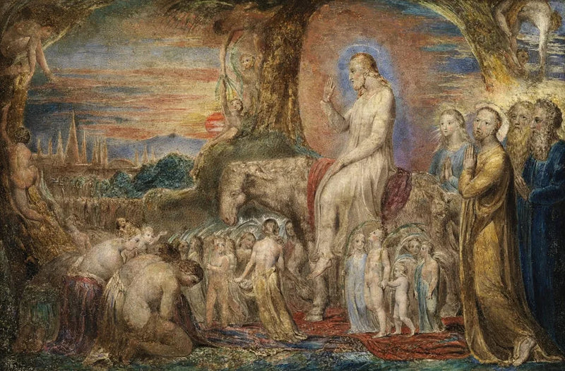 İsa'nın Kudüs'e Girişi - William Blake