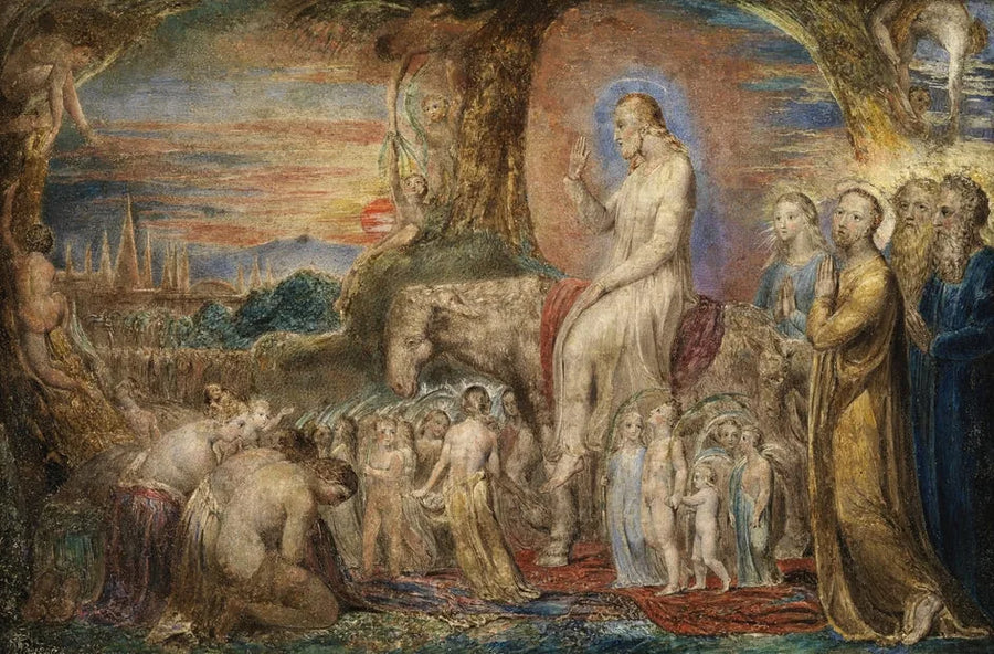 İsa'nın Kudüs'e Girişi - William Blake