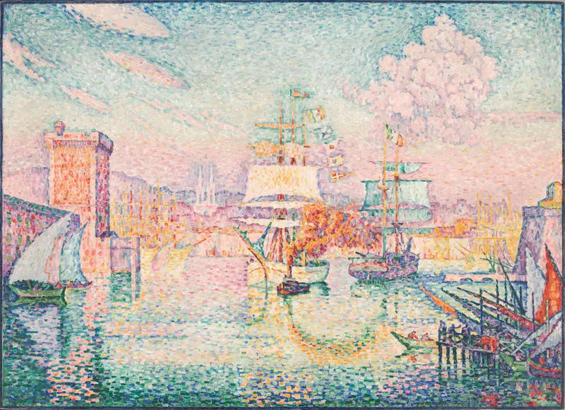 Marsilya Limanı Girişi - Paul Signac