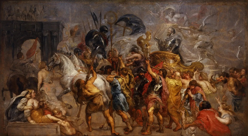 Henri IV'ün Paris'e Zaferle Girişi - Peter Paul Rubens
