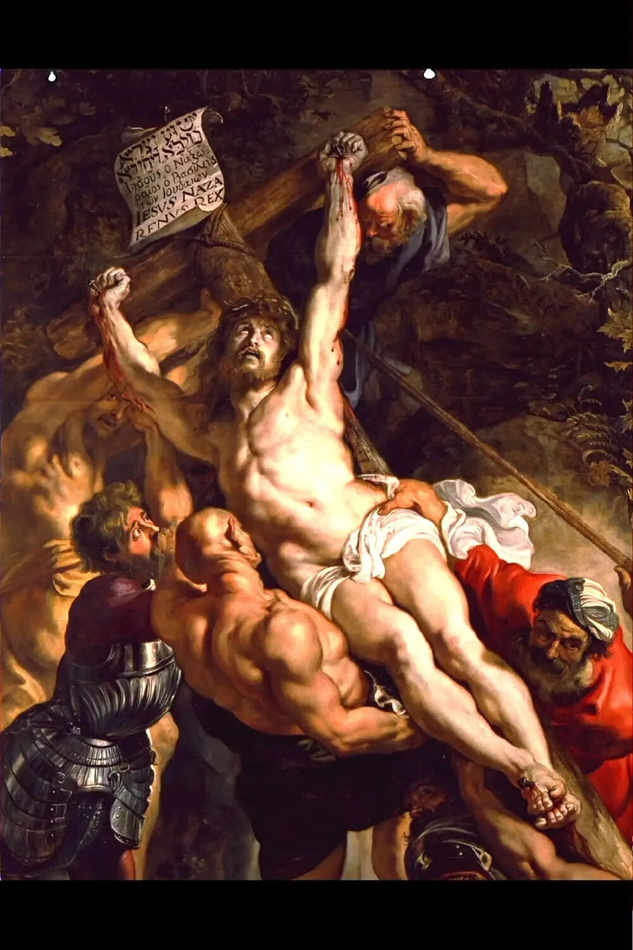 Haçın Kaldırılışı - Peter Paul Rubens