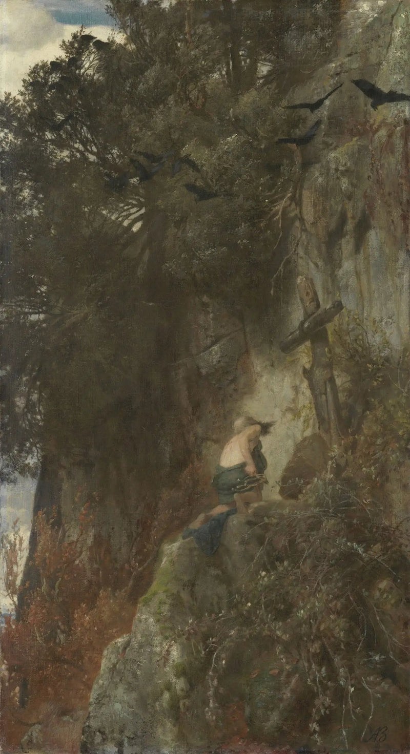 Hermit - Arnold Böcklin