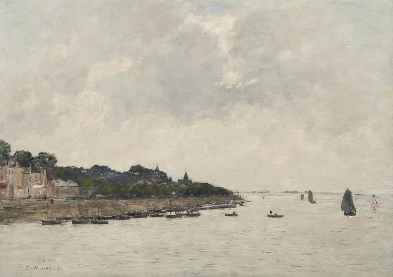 Somme Deltası, Saint-Valéry-sur-Somme - Eugène Boudin