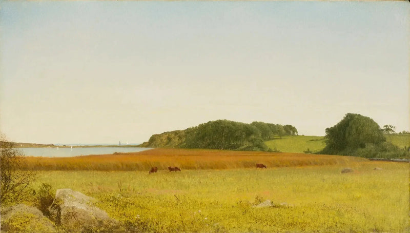 Almy Gölü, Newport - John Frederick Kensett