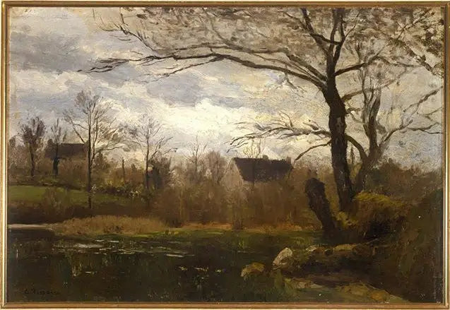 Montfoucault Göleti - Camille Pissarro