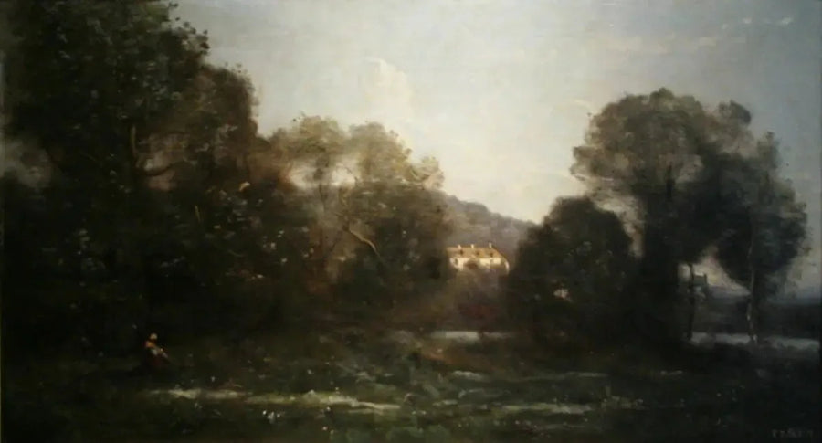 Ville d'Avray Göleti - Jean-Baptiste Camille Corot