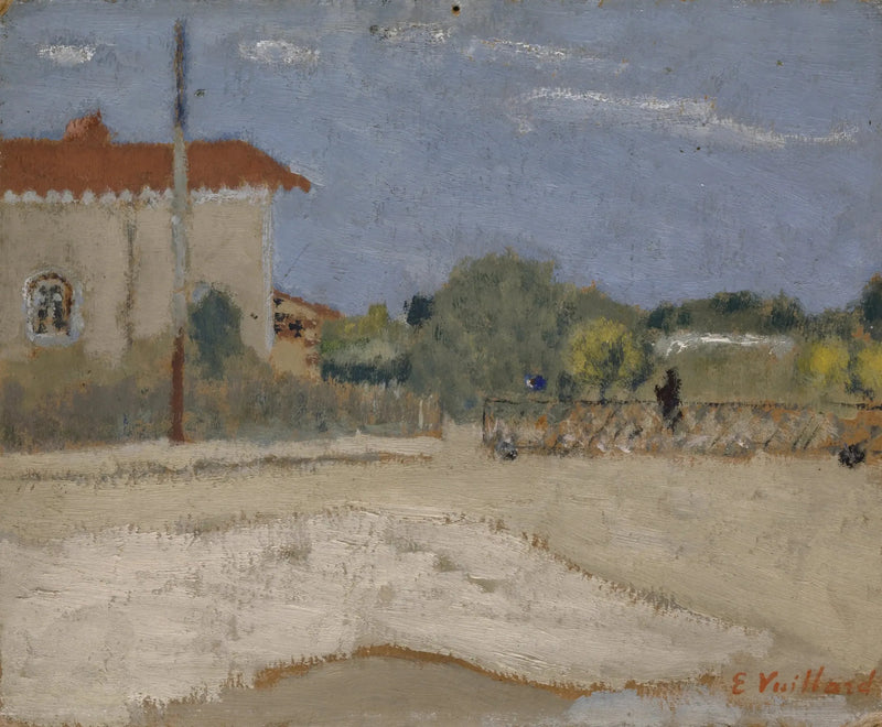 L'Étang-la-Ville. İstasyon - Édouard Vuillard