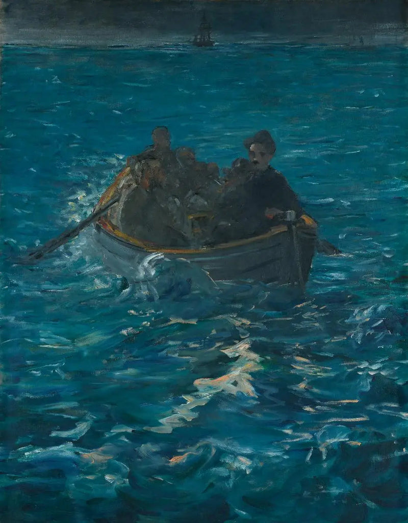 Rochefort'tan Kaçış - Édouard Manet