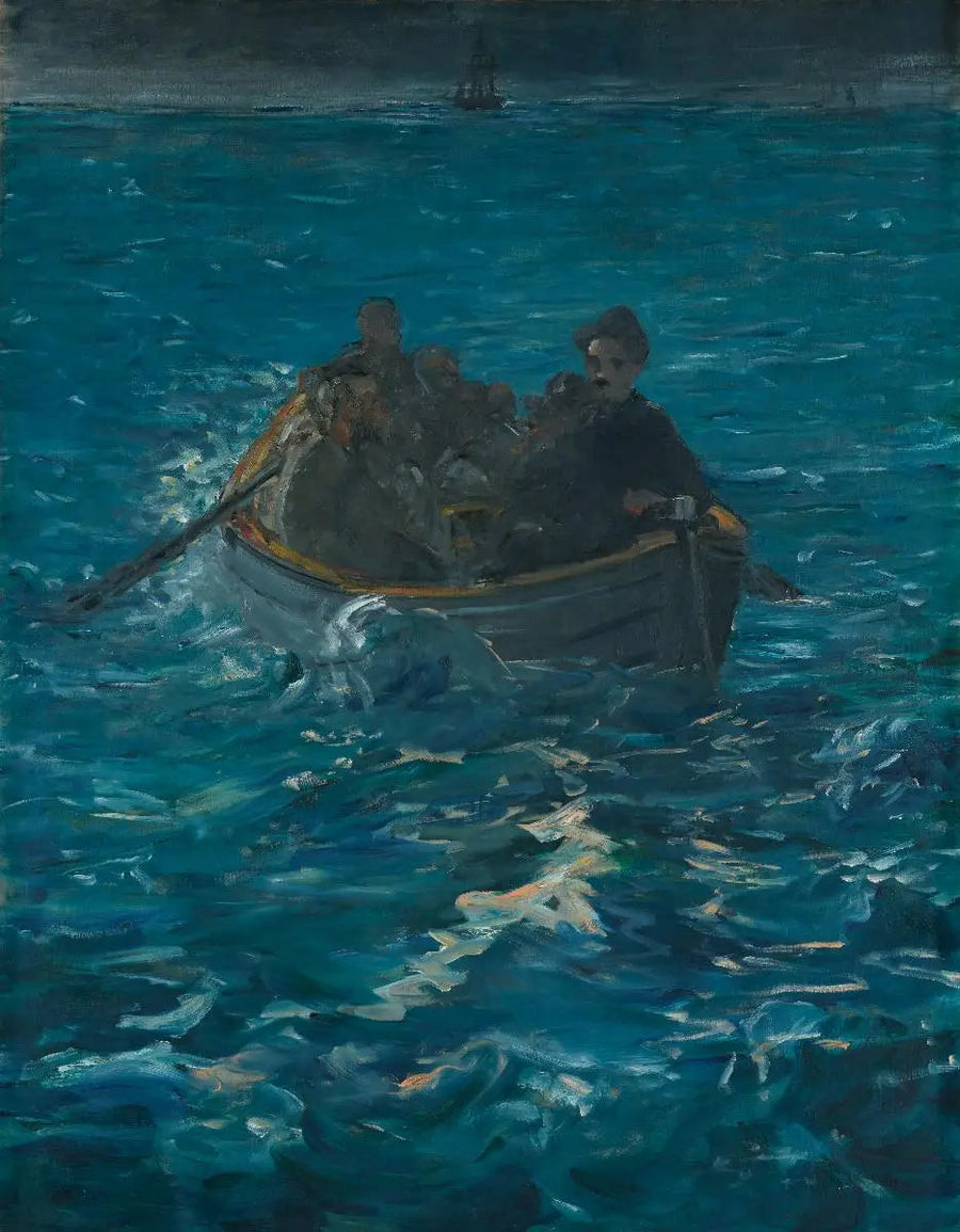 Rochefort'tan Kaçış - Édouard Manet