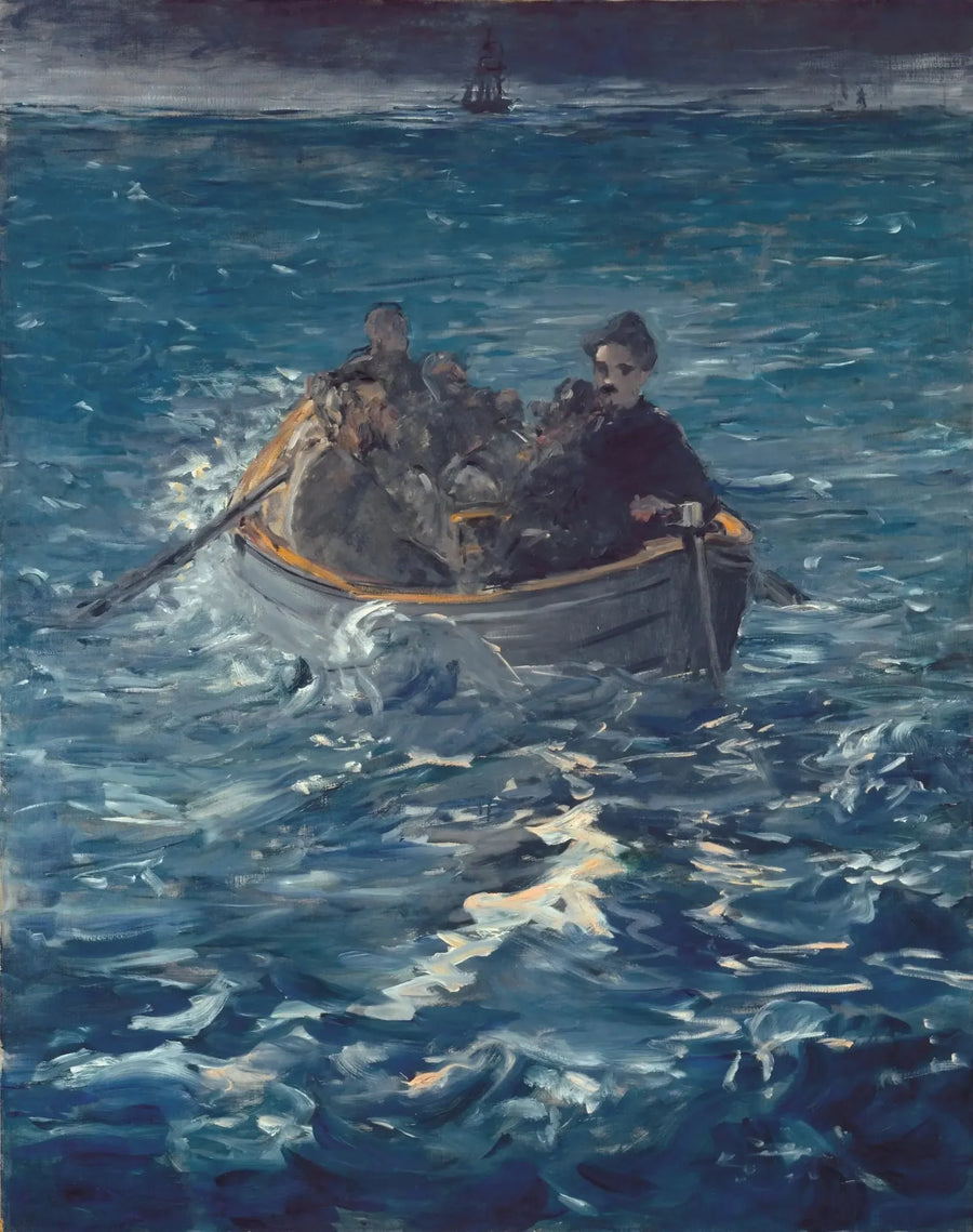 Rochefort'tan Kaçış - Édouard Manet