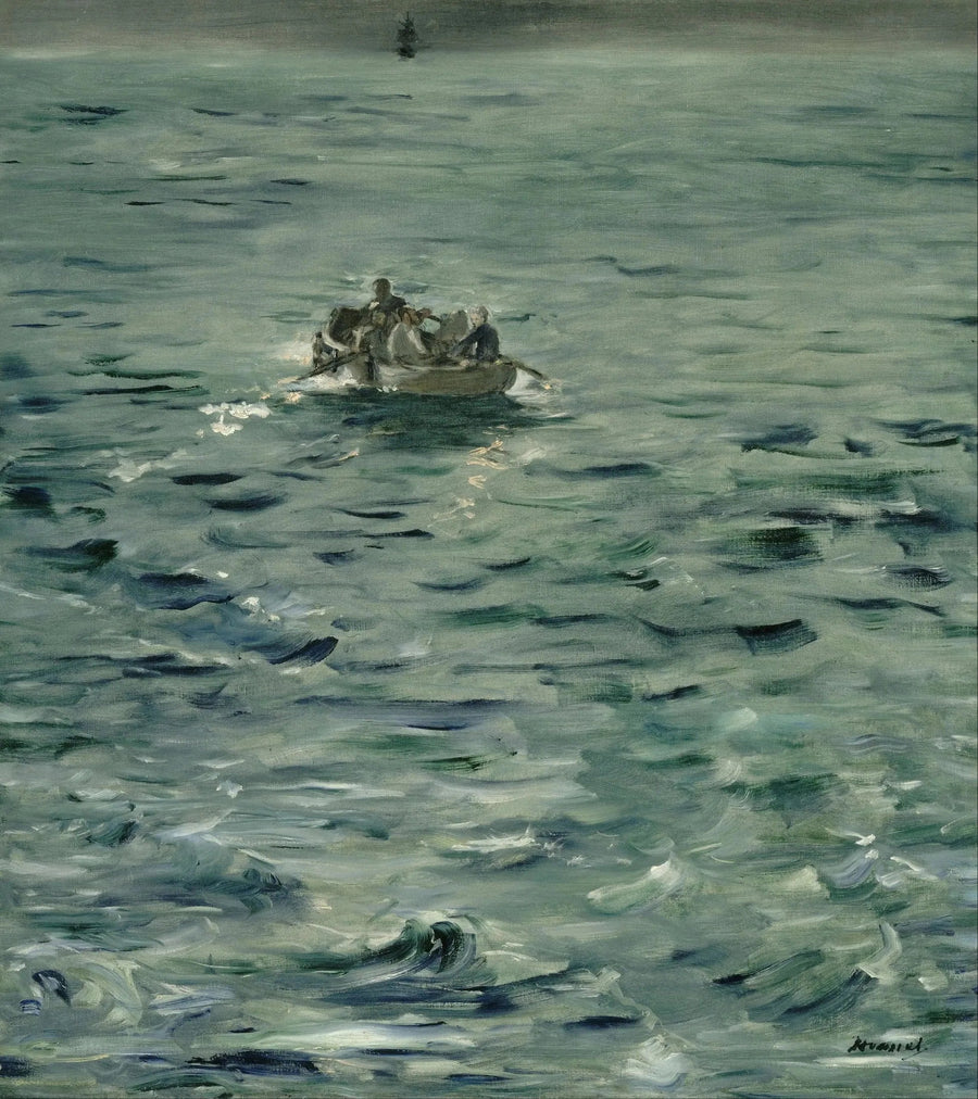 Rochefort'tan Kaçış - Édouard Manet