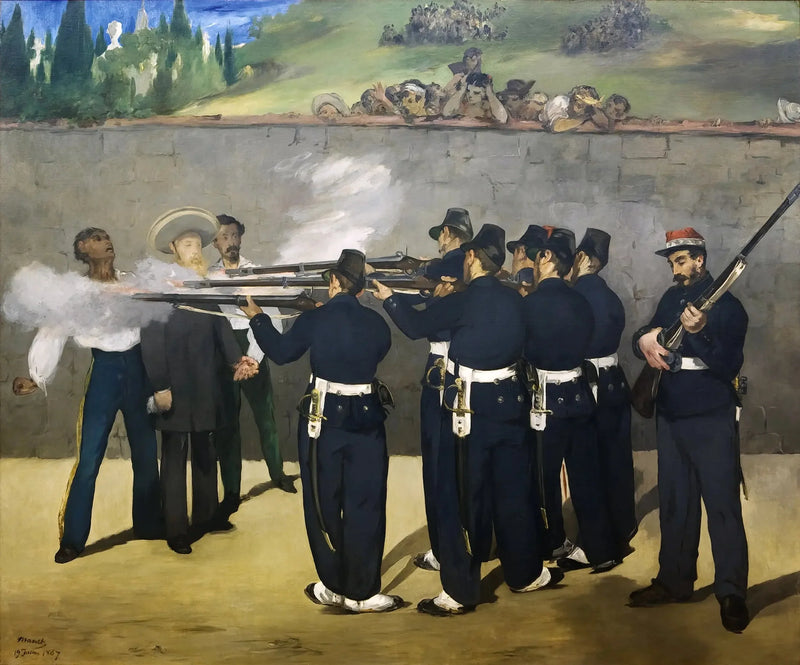 İmparator Maximilien'in İnfazı - Édouard Manet