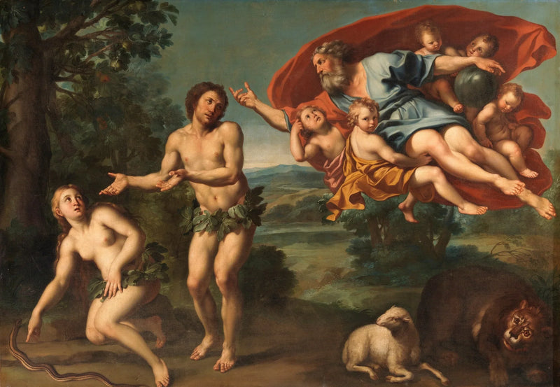 Adem ve Havva'nın Kovulması - Domenichino