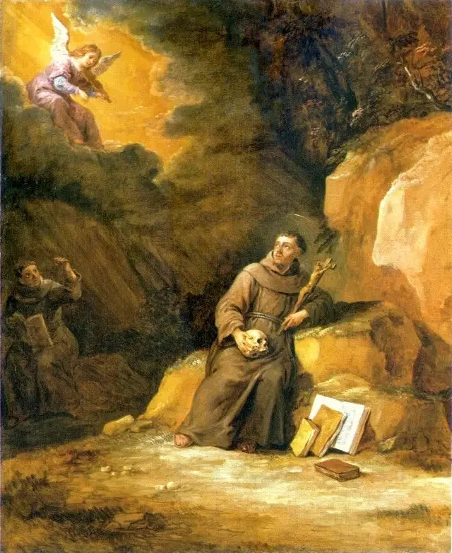 Saint-François'nin Vecd'i - David Teniers genç