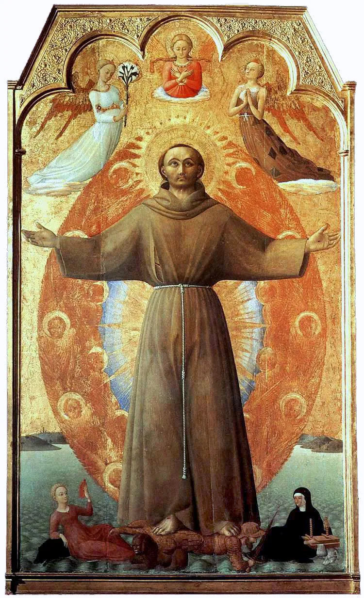 Aziz Fransis'in Vecd'i - Stefano di Giovanni (Sassetta)