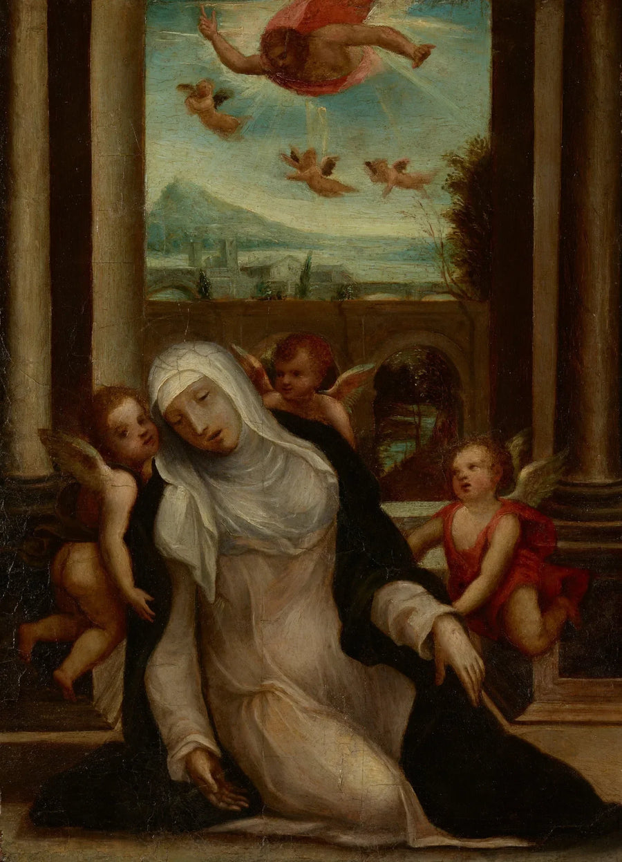 St. Catherine Siene'nin Vecd'i - Il Sodoma (Giovanni Antonio Bazzi)