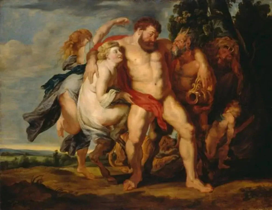İçkili Herkül - Peter Paul Rubens