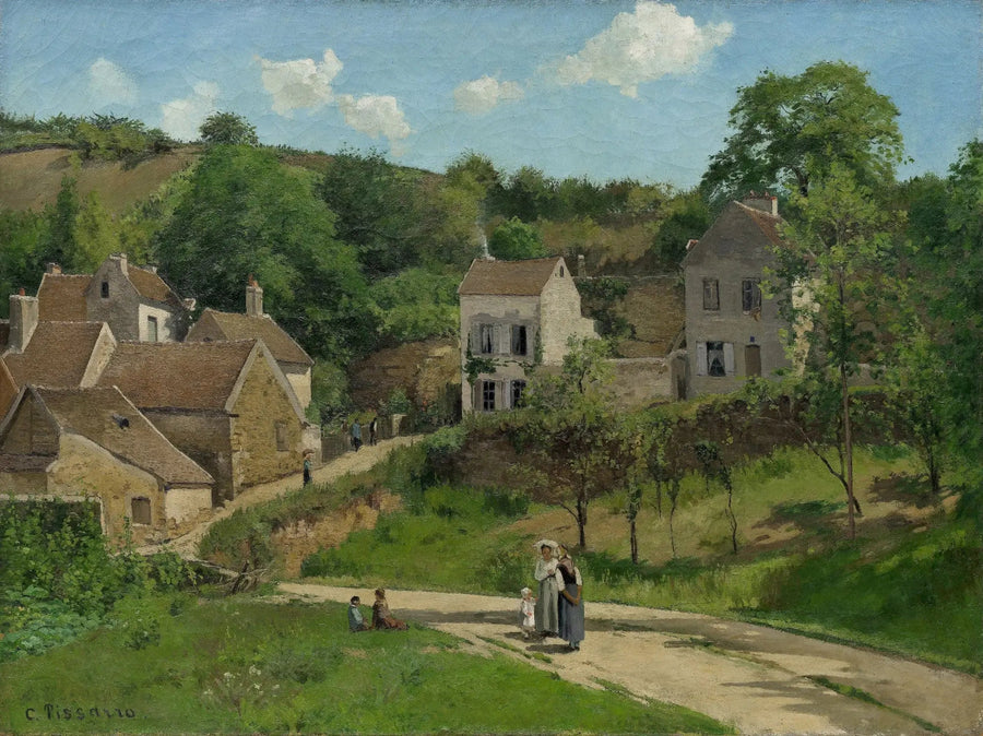 Pontoise'daki Hermitage, Hermitage Tepeleri, Pontoise - Camille Pissarro