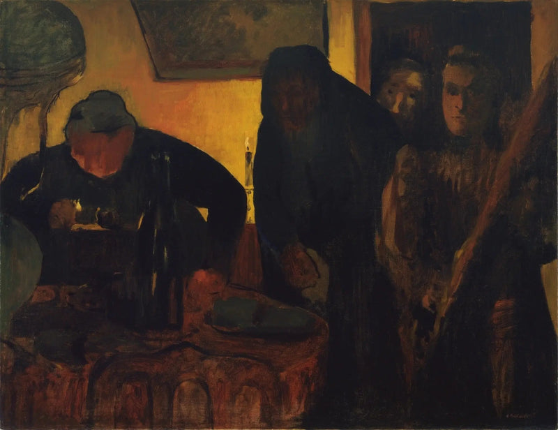 Akşam Yemeği Saati - Édouard Vuillard