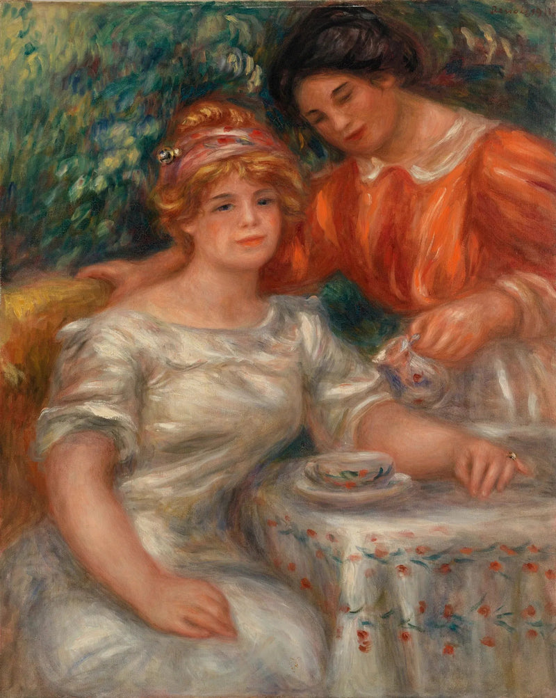 Çay Saati - Pierre-Auguste Renoir