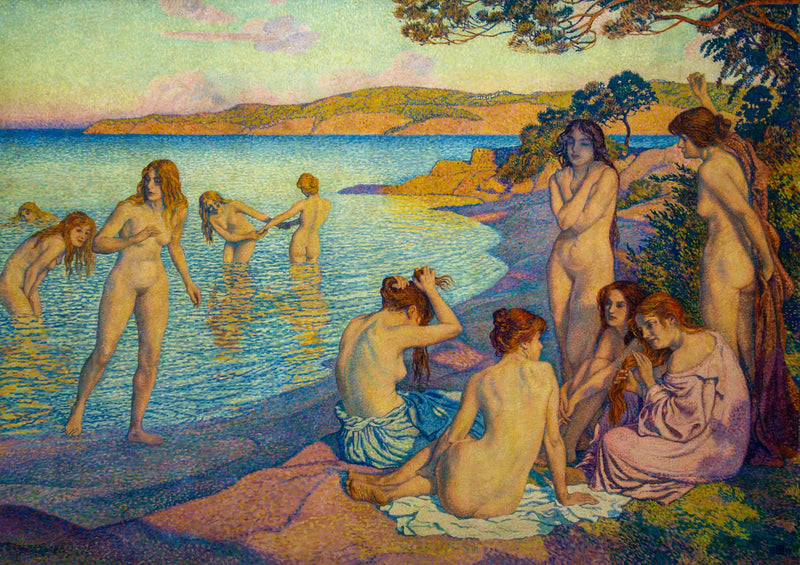 Öpülen Saat - Théodore van Rysselberghe