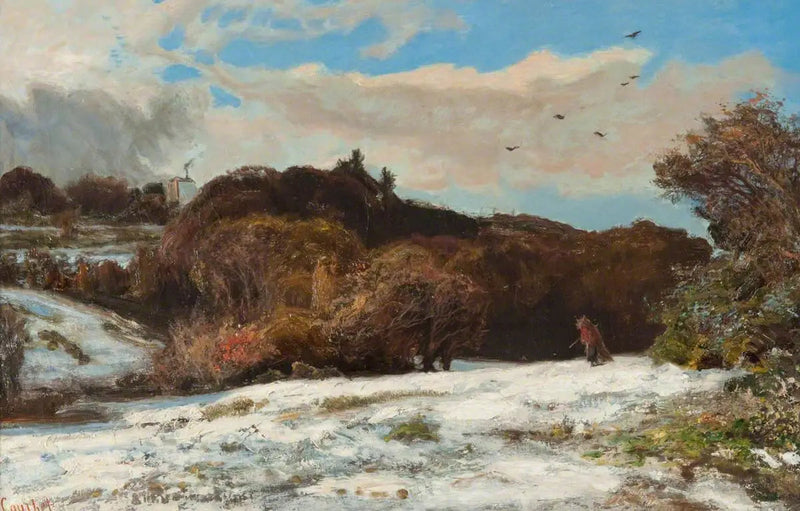 Ornans'ta Kış - Gustave Courbet